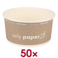 NATURE Star Einweg-Salatschalen 1 L 50 Stck