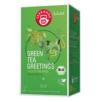 TEEKANNE Bio-Tee »Bio Luxury Cup Green Tea Greetings« 25 Portionen