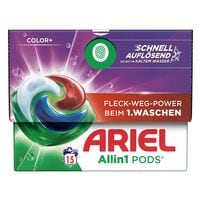ARIEL Waschmittel COLOR+ Allin1 PODS 15 WL