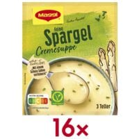 Maggi 16er-Pack Fix-Ttchen feine Spargel-Cremesuppe 3 Portionen