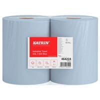 Katrin Putztuchrollen XXL 3 500 Blue 3-lagig 38/36 cm 2x 500 Blatt