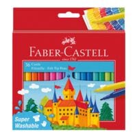 Faber-Castell (Schule) Kartonetui (36 Stck) Jumbo Filzstifte Castle