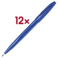 Pentel 12x Faserschreiber Sign Pen