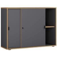 VCM Schiebet�renschrank �Salia� 2 OH breit