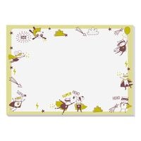 Sigel Schreibtischunterlage Little Heroes 30 Blatt 42,0/29,7