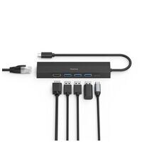 Hama Multiport-Adapter USB-C Hub 6 Ports