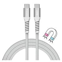 Verbatim Ladekabel Sync & Charge Magnetkabel USB C 1.2 m grau