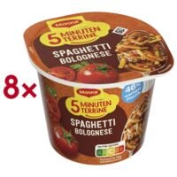Maggi 8er-Pack 5 Minuten Terrine Spaghetti Bolognese
