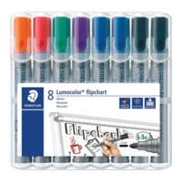 Staedtler 8er-Pack Flipchart Marker Lumocolor 356 WP8 X