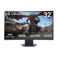 LG 32GS60QC-B VA Monitor, 80 cm (31,5''), 16:9, QHD, 2x HDMI, DisplayPort, Audio Out LG 32GS60QC-B VA Monitor, 80 cm (31,5''), 16:9, QHD, 2x HDMI, DisplayPort, Audio Out