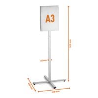 Durable Bodenstnder Outdoor A3