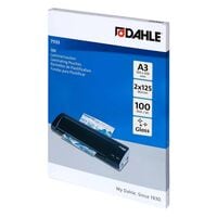 100x Dahle 100 Stck Laminierfolien A3 125 mic glnzend