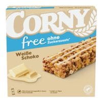 Corny 6er-Pack Msliriegel weie Schokolade ohne Zuckerzusatz
