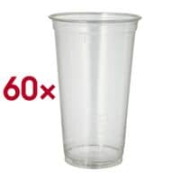 Papstar Einweg-Trinkbecher 0.5 L 60 Stck