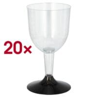 STARPAK Einweg-Weiweinglser 0.1 L 20 Stck