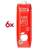 Saft �Klarer Apfel Direktsaft� 1,0 l 6 St�ck