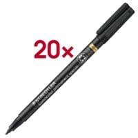 20x STAEDTLER Universalstift Lumocolor permanent special - Rundspitze, Strichstrke 1,0 mm (M)