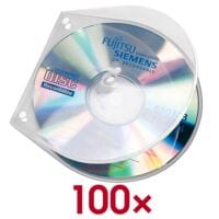 Veloflex CD-/DVD-H�llen VELOBOX 100 St�ck