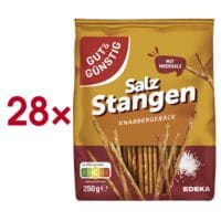 Gut & Gnstig 28x Salzstangen 250 g