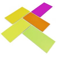 Magnetoplan Moderationskarten �Neon� 20x10 cm 250 St�ck