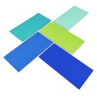 Magnetoplan Moderationskarten �Sea� 20x10 cm 250 St�ck