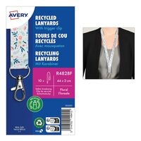Avery Zweckform Lanyards �Floral� rPET 440x20mm 10 St�ck