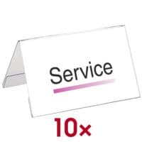 Sigel Tischaufsteller 100,0/60,0 mm 10 St�ck