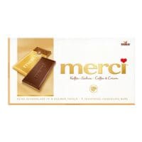 Merci Tafelschokolade �Merci Kaffee-Sahne� 4 St�ck