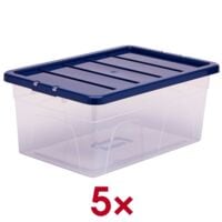 Bankers Box System 5x Aufbewahrungsbox 38,0/56,0/25,0 cm 38 L