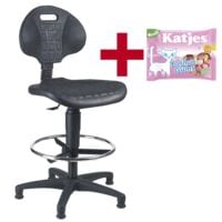 Topstar Arbeitsdrehstuhl �TEC 20 Counter� ohne Armlehnen inkl. Fruchtgummi �Yoghurt-Gums� 210 g