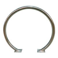 Viso Fahrradst�nder rund Edelstahl