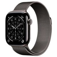 Apple Watch Series 11 42 mm Titan (GPS+Cellular) Milanaise Armband S/M 64 GB schiefer