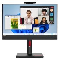 Lenovo  12NBGAT1EU WLED-IPS Monitor mit Webcam, 60,5 cm (23,8''), 16:9, Full HD, USB 3.2 Gen 1, USB 3.2 Gen 1 (Typ B), HDMI 1.4, DisplayPort