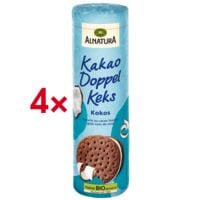 Alnatura Bio Doppelkekse �Kakao-Kokos� je 330 g 4 St�ck