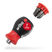 Wiha Schraubendreher-Set Stubby PH/SL 7-teilig