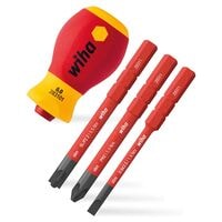 Wiha Schraubendreher-Set �slimVario&reg; electric SL/PH/PZ/PlusMinus� 4-tlg.