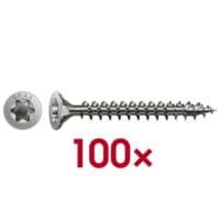 SPAX Universalschrauben �T30 Senkkopf WIROX� 6 x 80 mm 100 St�ck