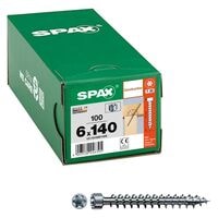 SPAX Holzbauschrauben �T30 Zylinderkopf WIROX� 6 x 140 mm 100 St�ck