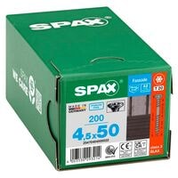 SPAX Fassadenschrauben �T20 Linsensenkkopf BLAX A2� 4,5 x 50 mm 100 St�ck