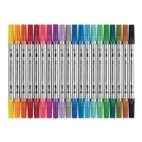 Faber-Castell (Schule) Doppelfasermaler �Glitzer� 20 St�ck