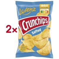 Crunchips Kartoffelchips �Salted� 2x 150 g