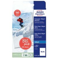 Avery Zweckform Fotopapier �C2570-100� 10,0 x 15,0 cm 180 g/m� 100 Blatt
