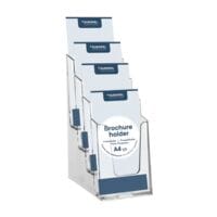EUROPEL Prospekthalter 4x 1/3 A4