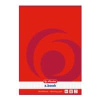 Herlitz Briefblock x.book, A4, kariert, 50 Blatt