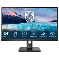 Philips 242S1AE/00 IPS Monitor, 60,5 cm (23,8''), 16:9, Full HD, VGA, DVI-D, HDCP, DisplayPort, HDMI 1.4, Kopfh�rer-/Mikrofonkombinationsbuchse