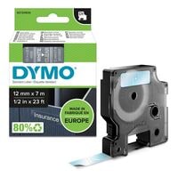 Dymo Beschriftungsband 12 mm x 7,0 m f�r Dymo D1 Beschriftungsger�te