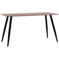 M�belpartner Schreibtisch �Piazza� 138 cm, 4-Fu� schwarz