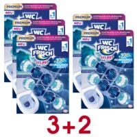 WC FRISCH 3+2 Aktion: 5x WC-Duftsp�ler Blausp�ler �Selbst Aktiv Ozeanfrische� 2x 50 g