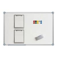 MAULpro Whiteboard 120x90 cm Komplett-Set mit Zubeh�r kunststoffbeschichtet MAUL 6301684.SSIA