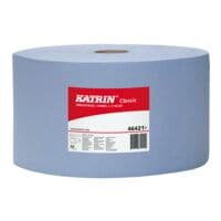 Katrin Papier-Putztuchrolle blau 3-lagig 22x38 cm (2x1000 Blatt)